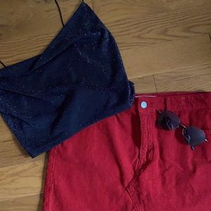 Sparkly NYE top